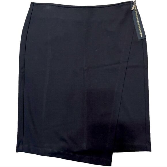 CAbi Black Asymmetrical Skirt Size 4 - Picture 1 of 14